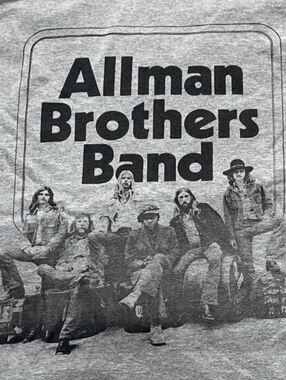 The Allman Brothers Band Preowned Medium T-shirt